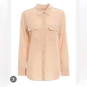 NWT equipment signature blouse